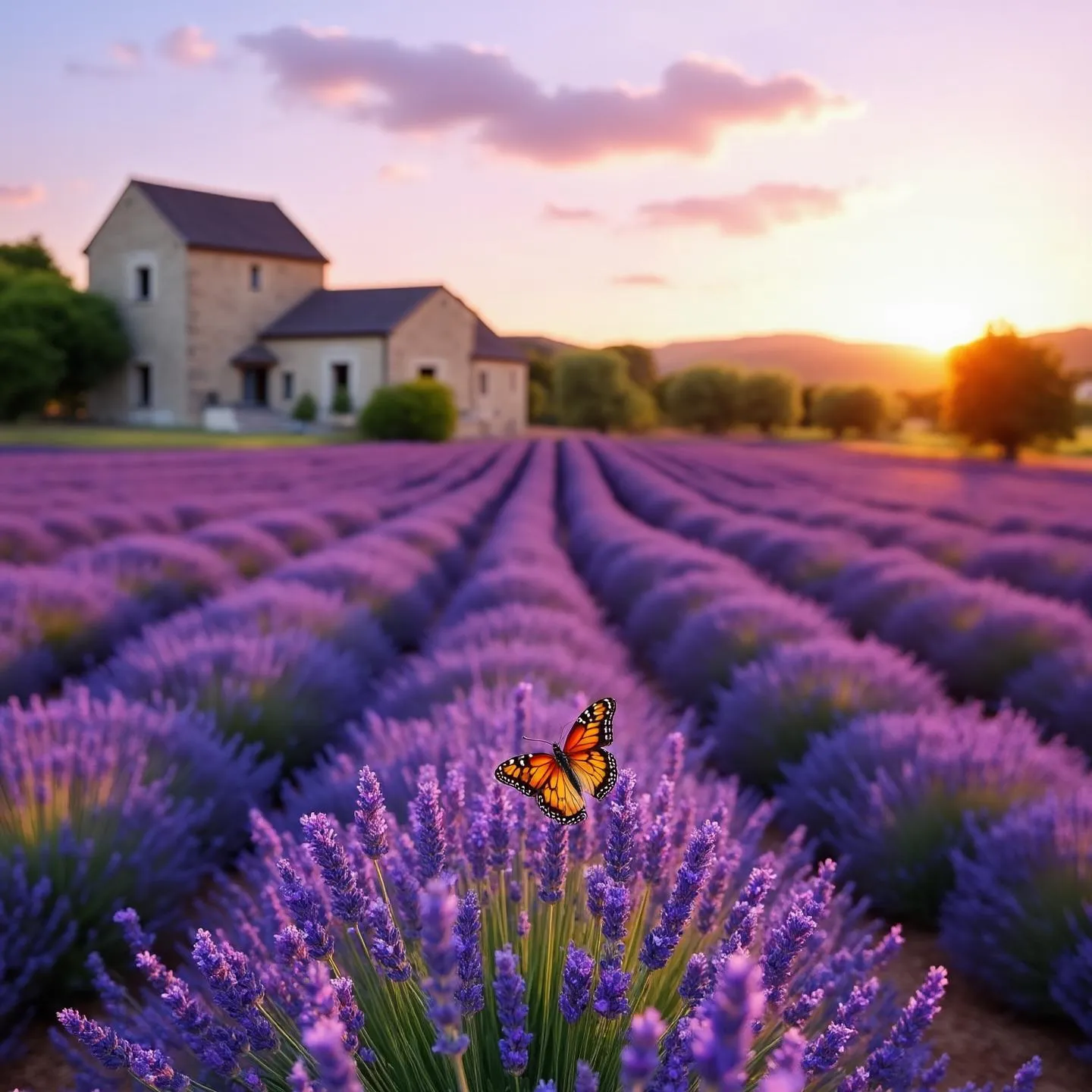 Elegant floral still life